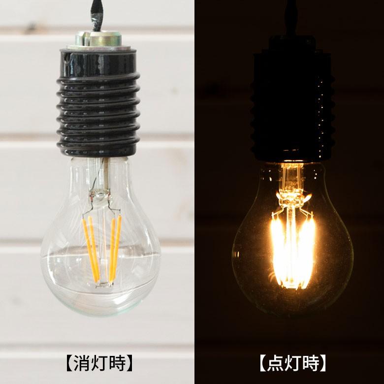 LED電球 レトロランプ 梨型 E26口金 クリア 電球 E26 裸電球 レトロ アンティーク 98003 | ブランド登録なし | 02