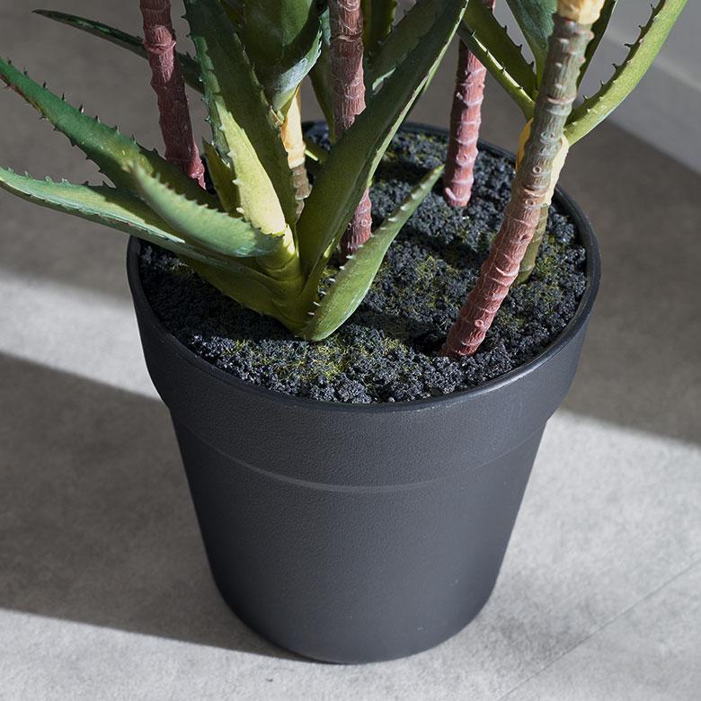 フェイク グリーン キダチ アロエ 高さ 42cm 人工 観葉 植物 多肉 プランツ オブジェ 造花 アート ディスプレイ おしゃれ 北欧 店舗 インテリア 西海岸 98115 |  | 07