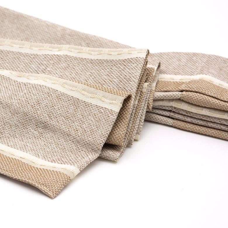 カーテン ウォッシャブル ストライプ柄 厚地 アジャスター付き 2枚セット 幅約100×200cm 日本製 洗える おしゃれ 98202 | ブランド登録なし | 02