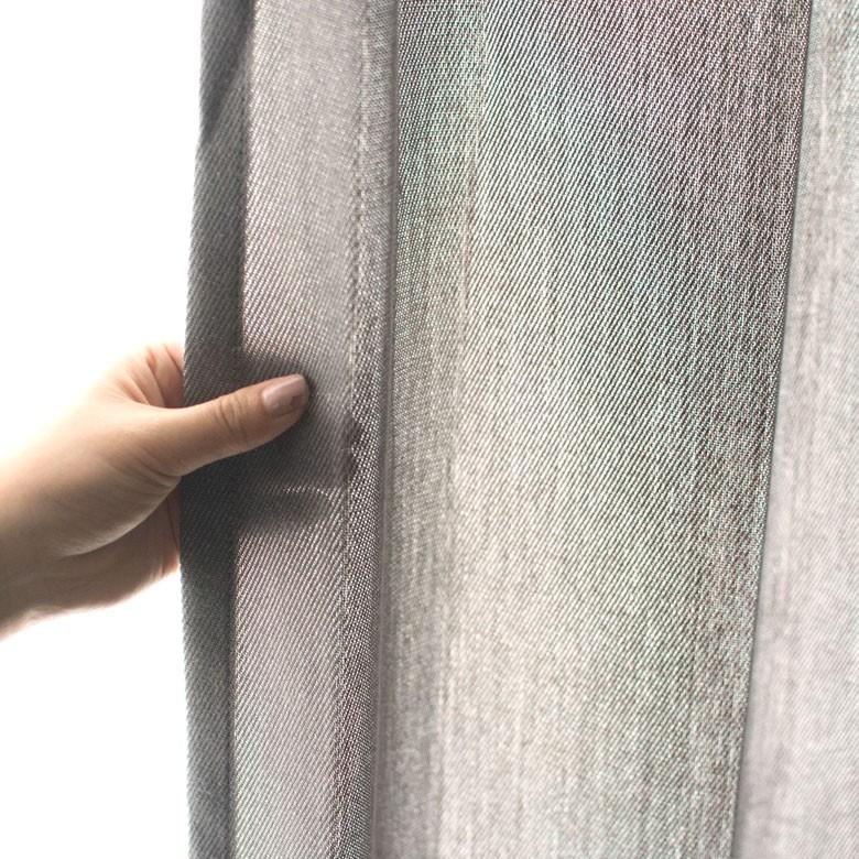 カーテン ウォッシャブル 無地 デニム調 アジャスター付き 2枚セット 幅約100×200cm 日本製 洗える おしゃれ 98203 | ブランド登録なし | 06