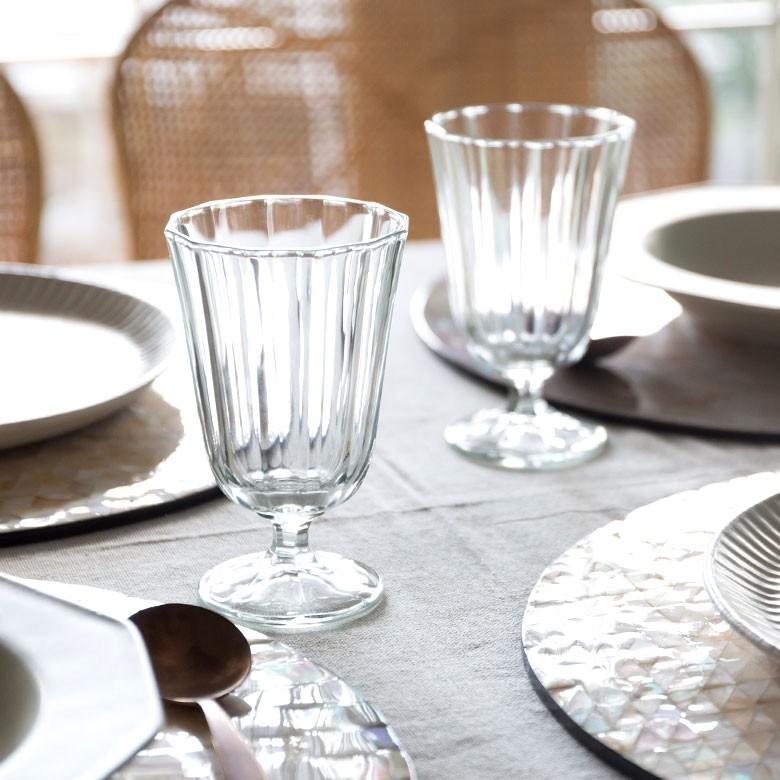 コップ グラス 脚付き クリア ガラス食器 ガラスコップ ウォーターグラス カップ ワイン 250ml おしゃれ アメリカ製 キッチン用品 98306 | ブランド登録なし | 08