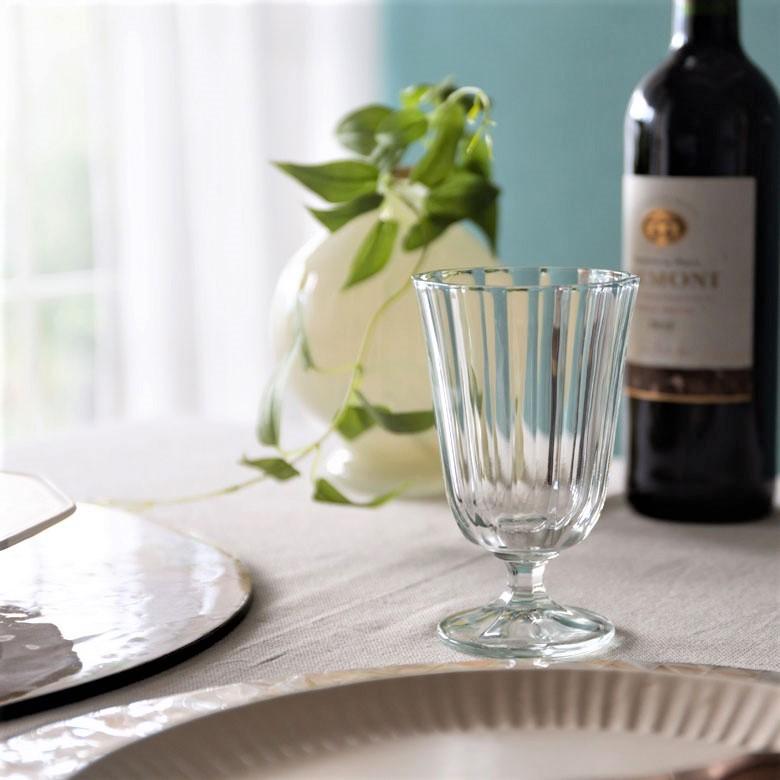 コップ グラス 脚付き クリア ガラス食器 ガラスコップ ウォーターグラス カップ ワイン 250ml おしゃれ アメリカ製 キッチン用品 98306 | ブランド登録なし | 09