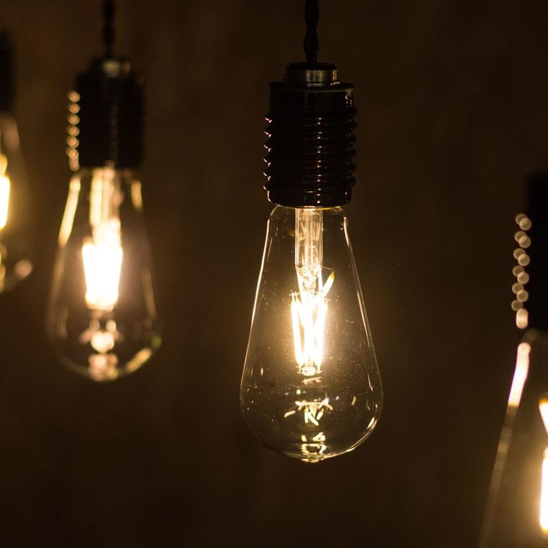 LED電球 E26口金 レトロランプ 照明 エジソン電球 ロング 縦長 クリア 暖色系 裸電球 98400 | ブランド登録なし | 03