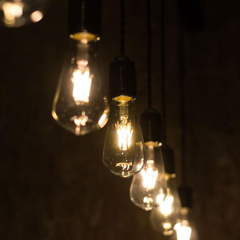 LED電球 E26口金 レトロランプ 照明 エジソン電球 ロング 縦長 クリア 暖色系 裸電球 98400 | ブランド登録なし | 08