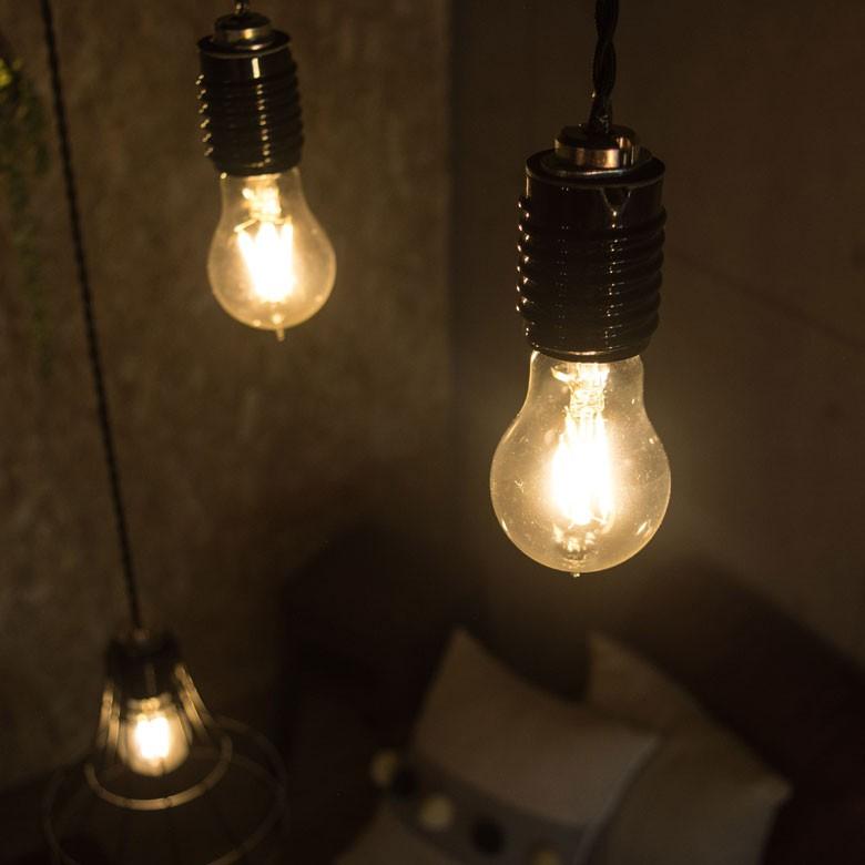 LED電球 E26口金 クリア 暖色系 エジソン電球 レトロランプ 照明 裸電球 ヴインテージ 雫型 ライト フィラメント 照明器具 98401 | ブランド登録なし | 11