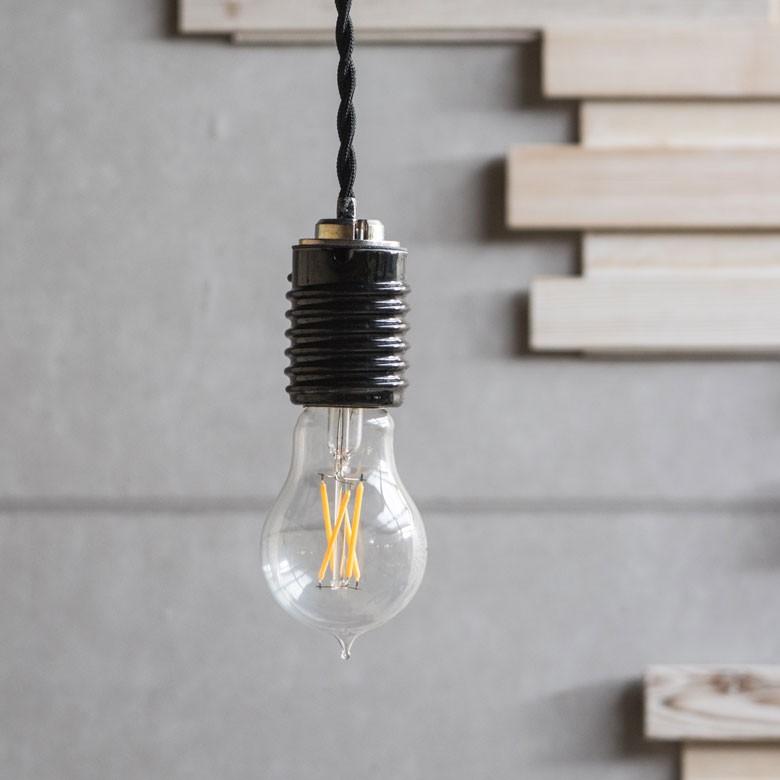 LED電球 E26口金 クリア 暖色系 エジソン電球 レトロランプ 照明 裸電球 ヴインテージ 雫型 ライト フィラメント 照明器具 98401 | ブランド登録なし | 09