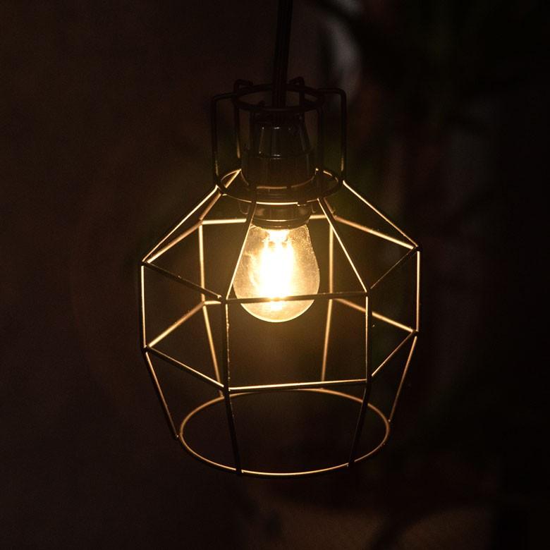 LED電球 E26口金 レトロランプ 照明 丸型 ミニサイズ 直径4.5cm クリア 暖色系 裸電球 照明器具 98402 | ブランド登録なし | 08