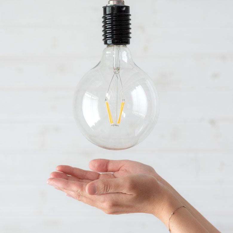 LED電球 E26口金 レトロランプ 照明 丸型 球体 クリア 暖色系 裸電球 大きい ボール型 ライト 98403 | ブランド登録なし | 07