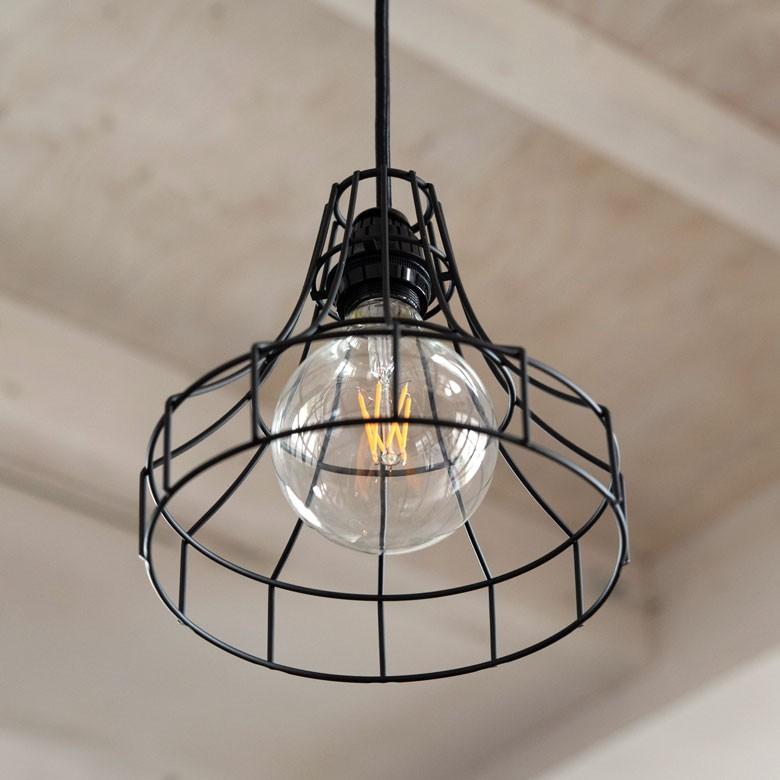 LED電球 E26口金 レトロランプ 照明 丸型 球体 クリア 暖色系 裸電球 直径9.5cm 大きい ボール型 ライト 98404 | ブランド登録なし | 09