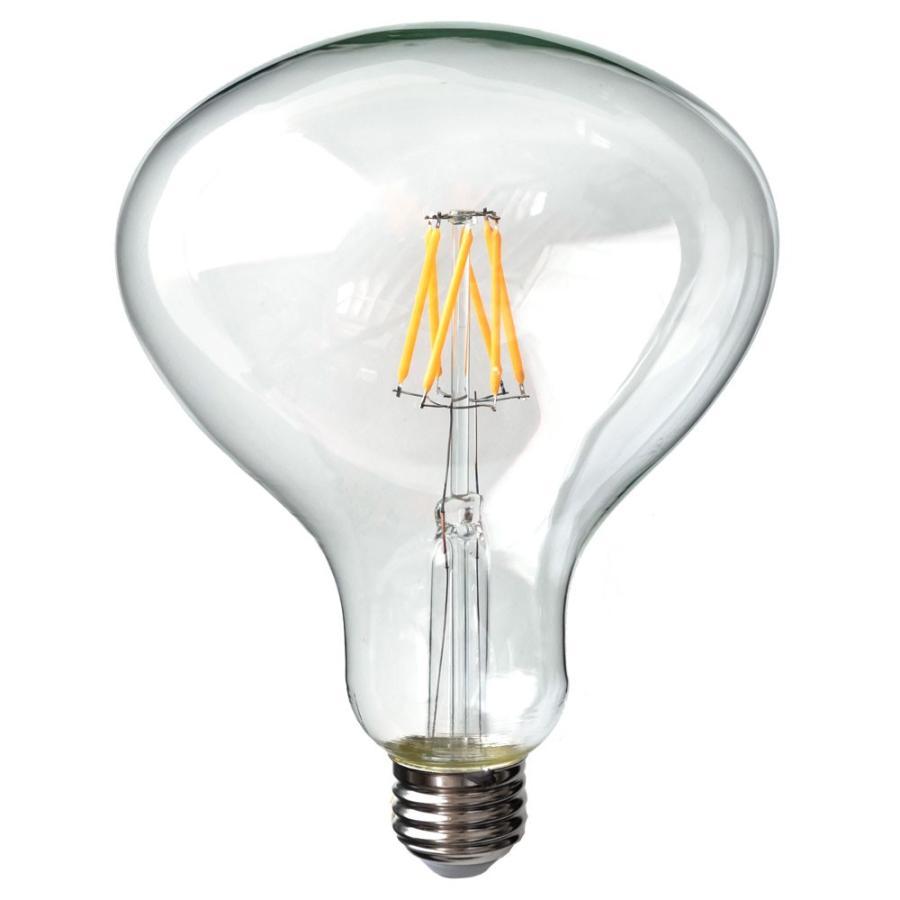 LED電球 E26口金 レトロランプ 照明 レフランプ風クリア 暖色系 裸電球 直径12.5cm 大きい フラスコ型 ライト 98406 | ブランド登録なし | 14