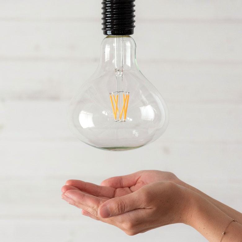 LED電球 E26口金 レトロランプ 照明 レフランプ風クリア 暖色系 裸電球 直径12.5cm 大きい フラスコ型 ライト 98406 | ブランド登録なし | 07