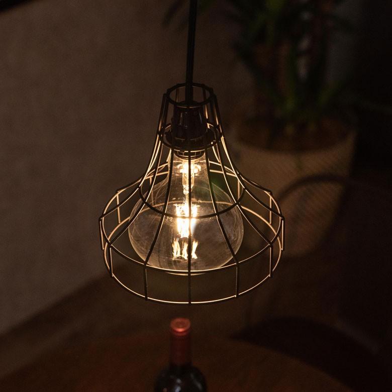 LED電球 E26口金 レトロランプ 照明 レフランプ風クリア 暖色系 裸電球 直径12.5cm 大きい フラスコ型 ライト 98406 | ブランド登録なし | 08