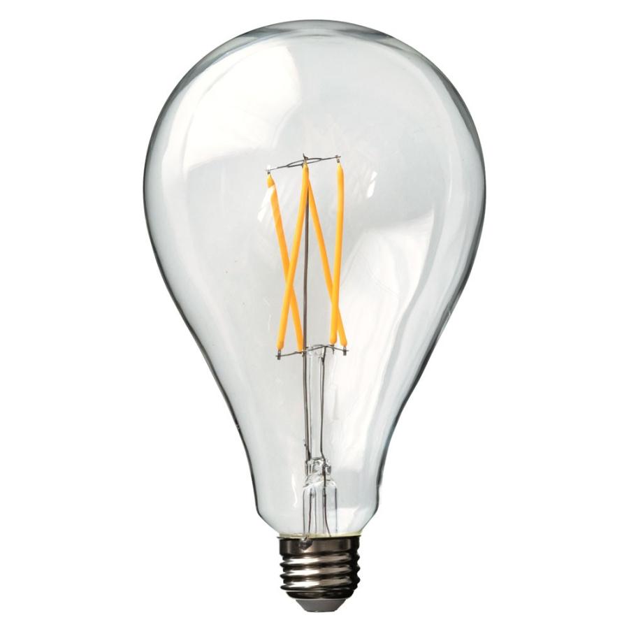 LED電球 E26口金 レトロランプ 照明 クリア 暖色系 エジソン電球 裸