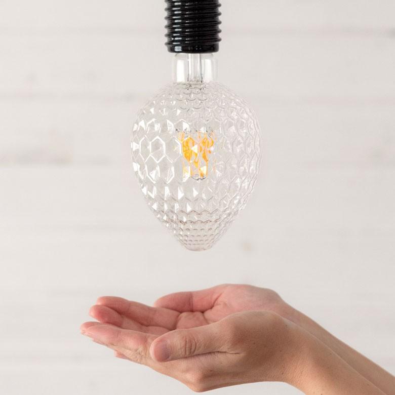 LED電球 E26口金 クリア 暖色系 エジソン電球 レトロランプ 照明 裸電球 直径9.6cm エッグ型 ライト 照明器具 98409 | ブランド登録なし | 07