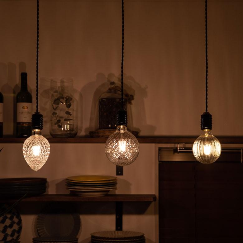 LED電球 E26口金 クリア 暖色系 エジソン電球 レトロランプ 照明 裸電球 直径9.6cm エッグ型 ライト 照明器具 98409 | ブランド登録なし | 08