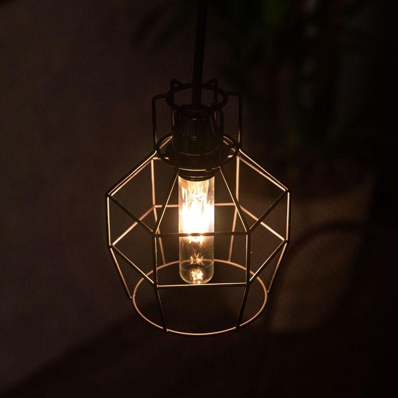 LED電球 E26口金 クリア レトロランプ 暖色系 エジソン電球 照明 裸電球 直径3cm ライト 試験管形 縦長 照明器具 98412 | ブランド登録なし | 08