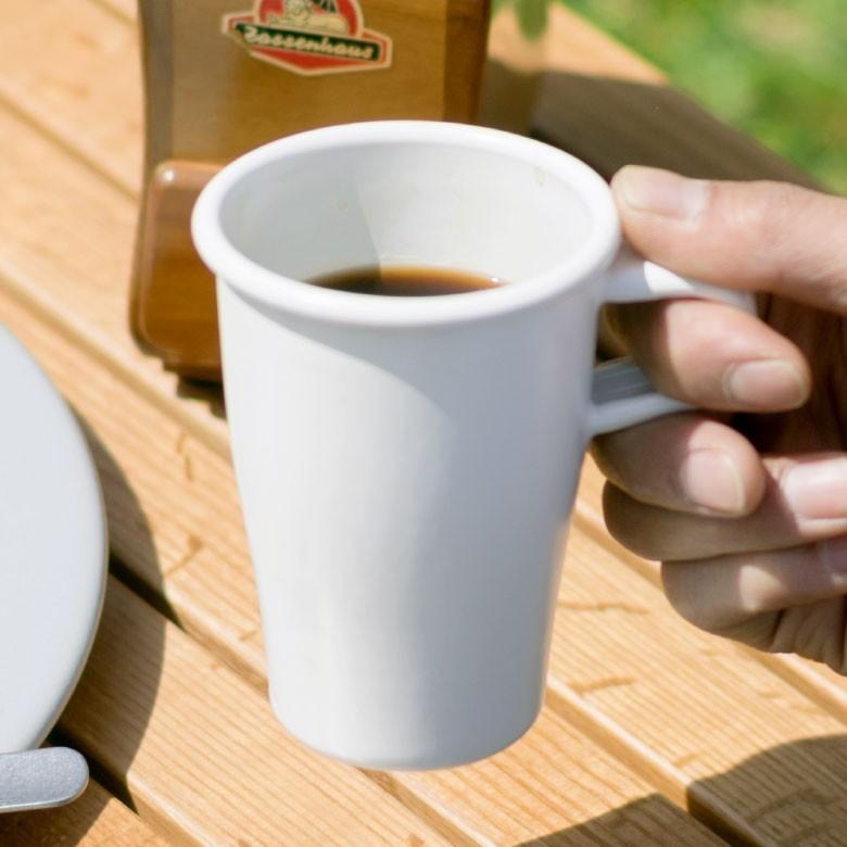 マグカップ ホーロー 320ml カップ タンブラー マグ 食器 プラットチャンプ ナチュラル 持ち手付き ホーロー食器 耐熱 キャンプ アウトドア キッチン用品 98504 | ブランド登録なし | 06