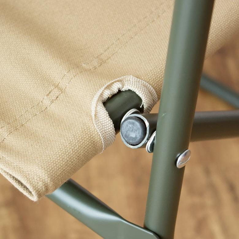 アウトドアチェア 折り畳み椅子 フォールディングチェア 折りたたみ プラットチャンプ アルミ/スチール製 肘付き キャンバス地 イス キャンピングチェア 98506 | ブランド登録なし | 09