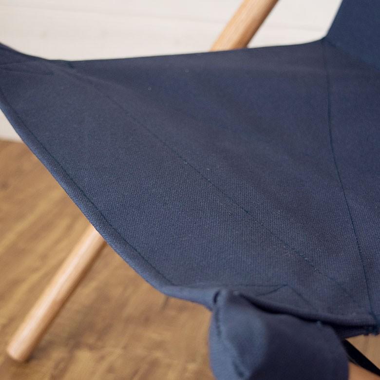 アウトドアチェア 折り畳み椅子 軽量 折りたたみ 天然木製 キャンバス地 収納袋付 椅子 イス キャンプ用 キャンピング チェア フォールディング おしゃれ 98600 | ブランド登録なし | 02