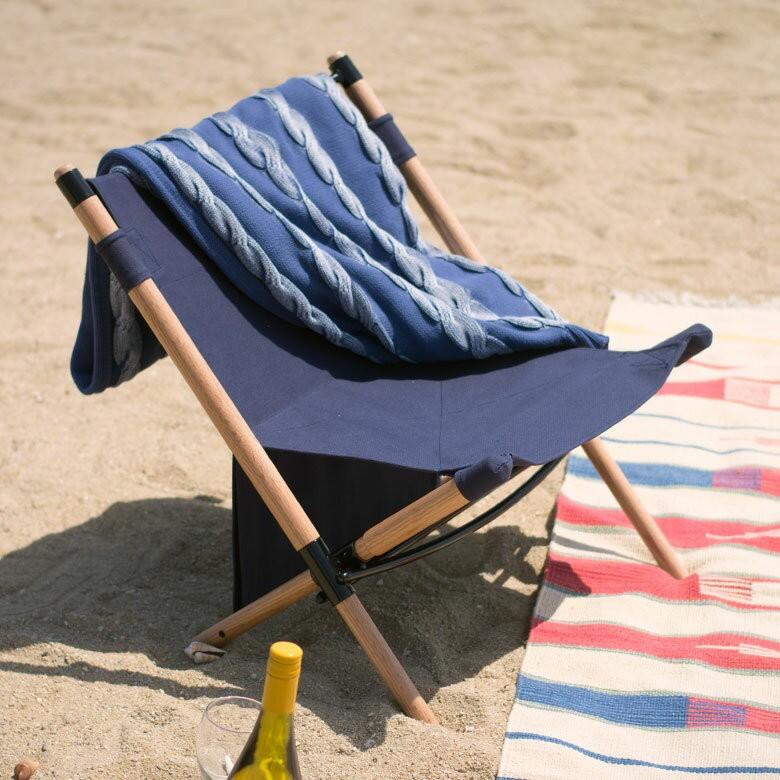 アウトドアチェア 折り畳み椅子 軽量 折りたたみ 天然木製 キャンバス地 収納袋付 椅子 イス キャンプ用 キャンピング チェア フォールディング おしゃれ 98600 | ブランド登録なし | 06