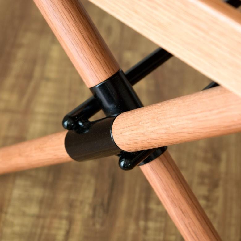 ガーデンテーブル テーブル 天然木製 軽量 幅60cm 高さ40cm 折り畳み キャンプ アウトドア 折りたたみ フォールディングテーブル レジャーテーブル 98601 | ブランド登録なし | 09