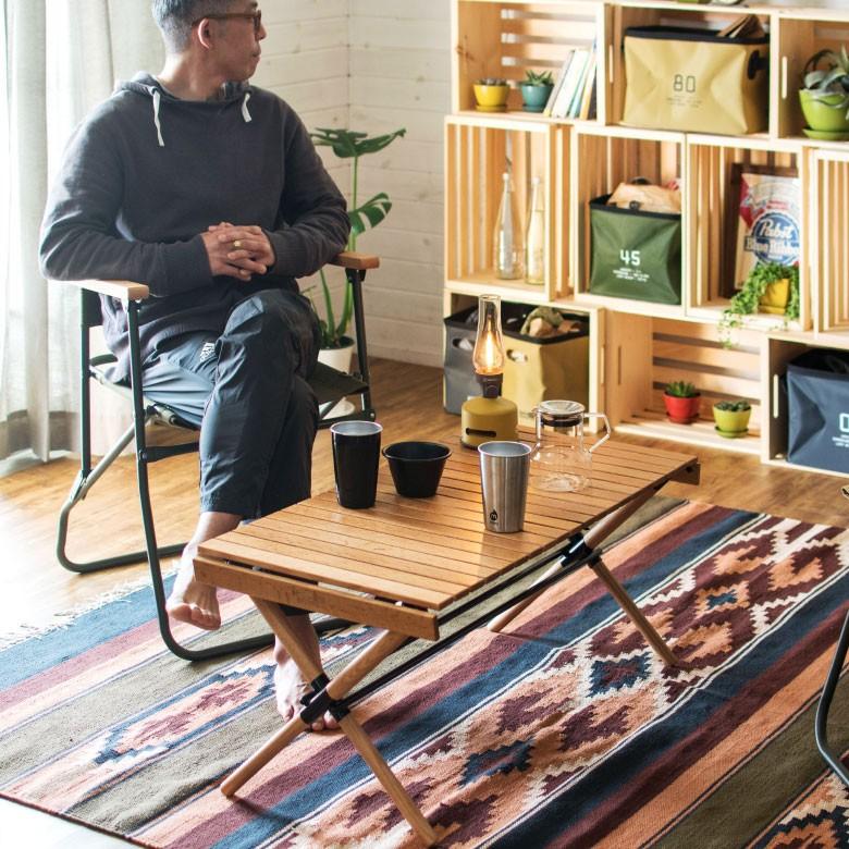 折りたたみ アウトドアテーブル 軽量 レジャーテーブル バーベキュー ガーデンテーブル 折り畳み コンパクト ローテーブル 木製 おしゃれ 98602 | ブランド登録なし | 16