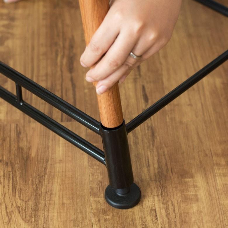 ラック オープンラック キャンプラック 木製 2段 幅70cm 奥行38cm 高さ41cm 軽量 グランピング 収納棚 荷物置き おしゃれ ディスプレイラック 98603 | ブランド登録なし | 12