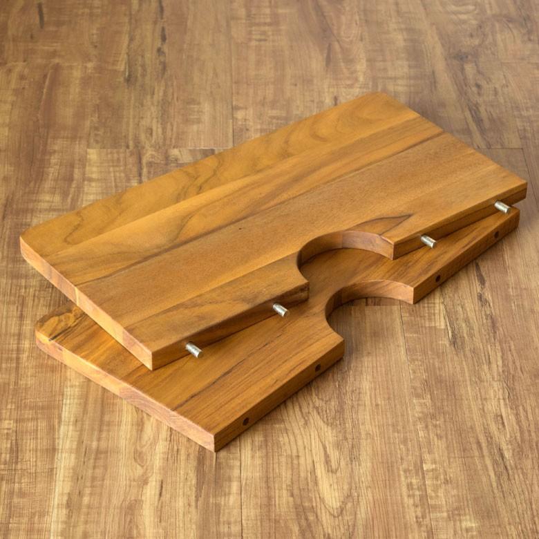 プランツテーブル ガーデンテーブル テーブル 天然木製 角型 45cm × 45cm チーク マンゴー アウトドア コーヒーテーブル 観葉植物 ガーデニング 98607 | ブランド登録なし | 06