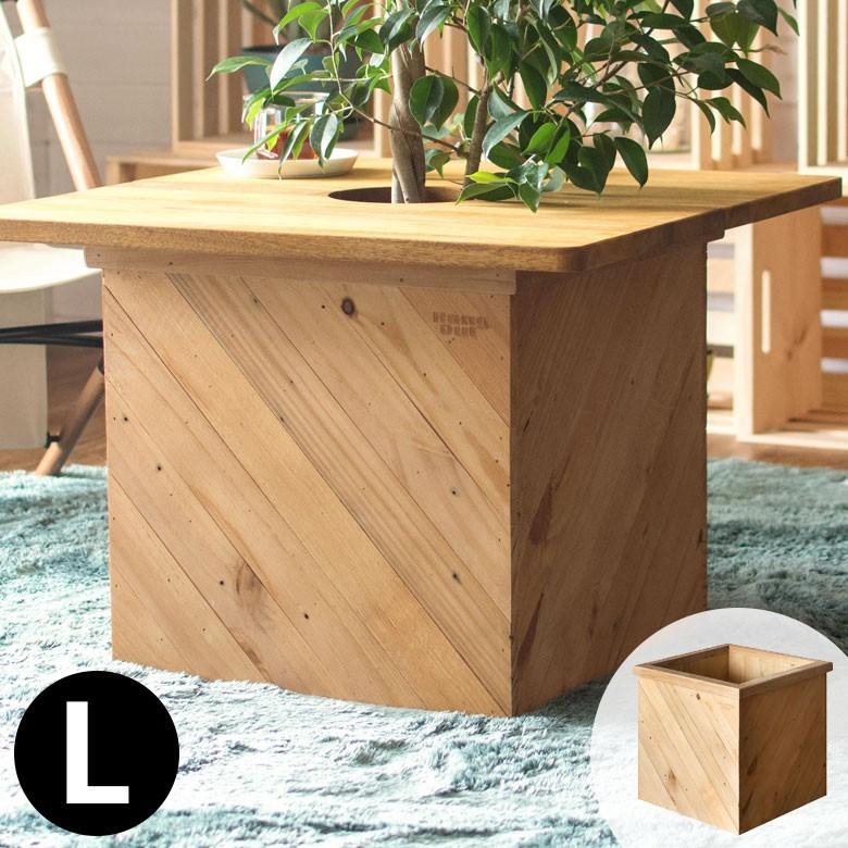 木製鉢カバー　45cm角　オーダー可 dショッピング |プランターカバー 幅32×奥行32×高さ38cm 8号用