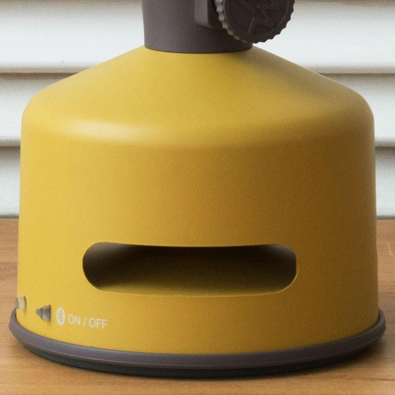 LED ランタンスピーカー アウトドア キャンプ LEDライト 懐中電灯 Bluetoothスピーカー 電池充電式 選べる7色 ガラスシェード 98800 | ブランド登録なし | 18