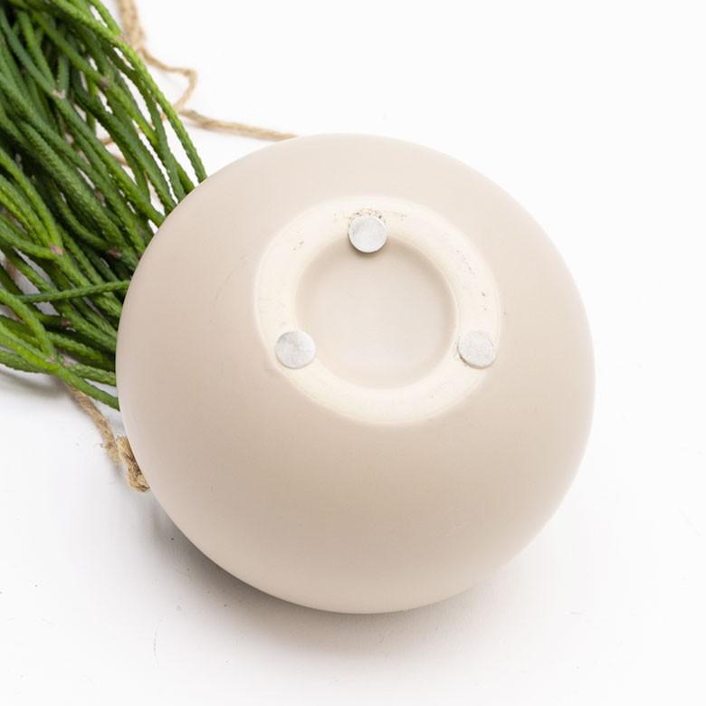 フェイクグリーン 造花 ハンギング ポット付き グリーン 観葉植物 50cm ハンギングポット 陶器 吊り下げ インテリア おしゃれ 98909 | ブランド登録なし | 05