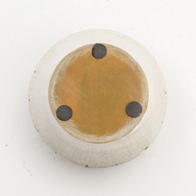 植木鉢 鉢カバー プランターカバー 直径13.5cm 陶器 入れ物 テラコッタ ポット ミニ ガーデン雑貨 インテリア ブラウン ホワイト グレー 98911 | ブランド登録なし | 06