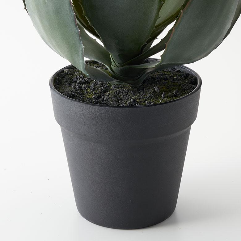 フェイク グリーン アガベ 高さ 32cm 観葉 植物 アーティフィシャル プランツ リュウゼツラン ポット 付 人工 多肉 おしゃれ リゾート 雑貨 造花 西海岸 98922 | ブランド登録なし | 11