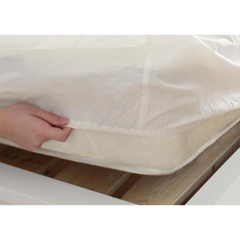 布団カバー 3点セット シングルベッド用 掛け布団カバー ボックスシーツ 枕カバー ベッドタイプ ネイビー 綿100% モダン おしゃれ 99006 | ブランド登録なし | 06