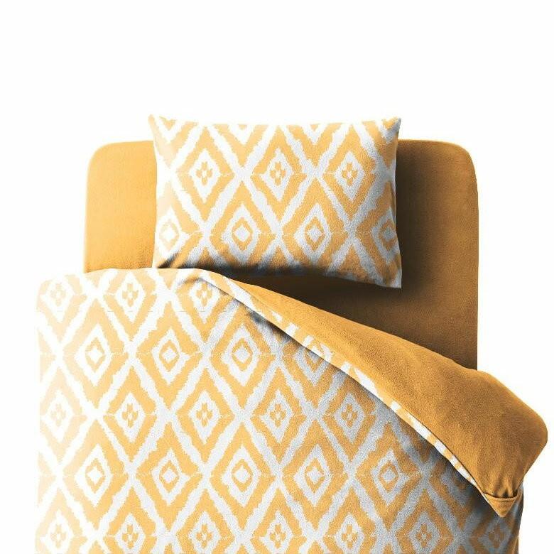 ボックスシーツ 布団カバー3点セット シングルベッド用 枕カバー 幾何学柄 ダイヤ柄 無地 綿 内ズレ防止ヒモ付き ファスナー 全周ゴム 99008 | ブランド登録なし | 03