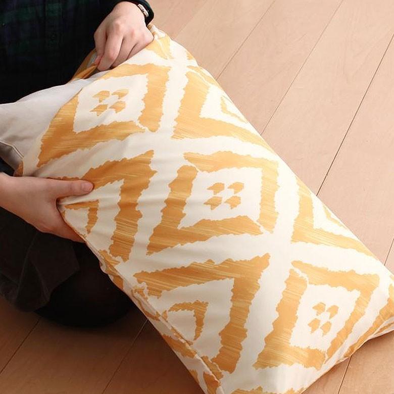 ボックスシーツ 布団カバー3点セット セミダブルベッド用 枕カバー 幾何学柄 ダイヤ柄 無地 綿 掛け布団カバー ファスナー 全周ゴム 99009 | ブランド登録なし | 06