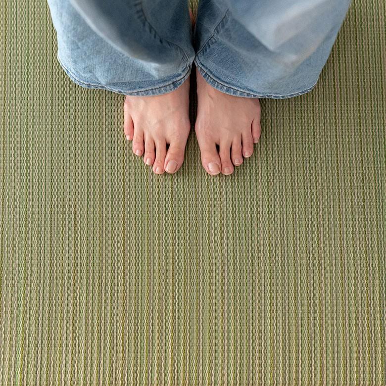 置き畳 い草 ユニット 畳 カラー 3枚セット 1.5畳 約 W 82cm D 82cm  H2.5cm 消臭 鎮静 抗菌 吸湿 放湿 空気浄化 さらさら 夏 和 和モダン 99087 | ブランド登録なし | 11