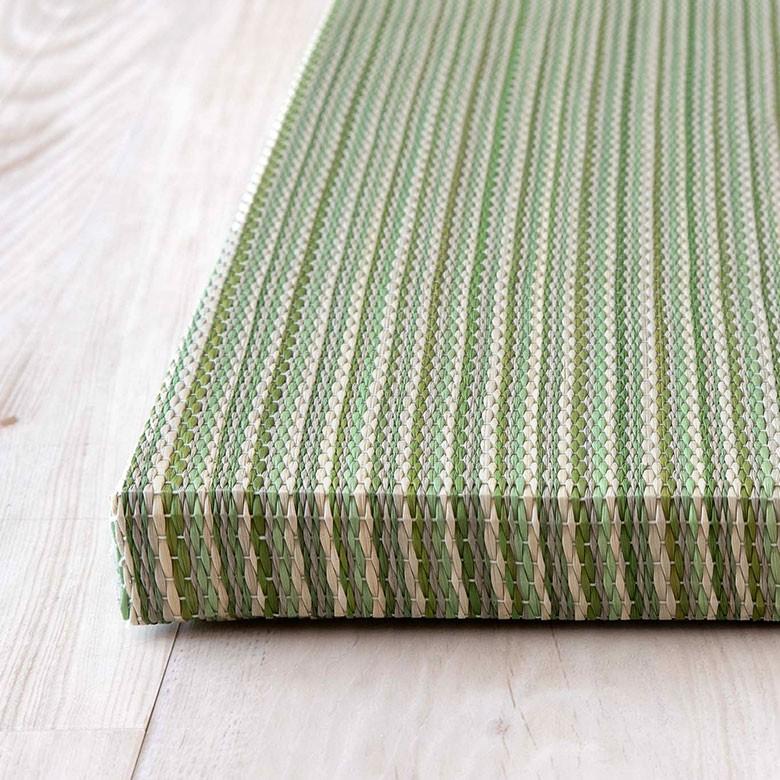 置き畳 い草 ユニット 畳 カラー 2枚セット 1畳 約 W 82cm D 82cm  H2.5cm 消臭 鎮静 抗菌 吸湿 放湿 空気浄化 さらさら 夏 和 和モダン 99088 | ブランド登録なし | 21