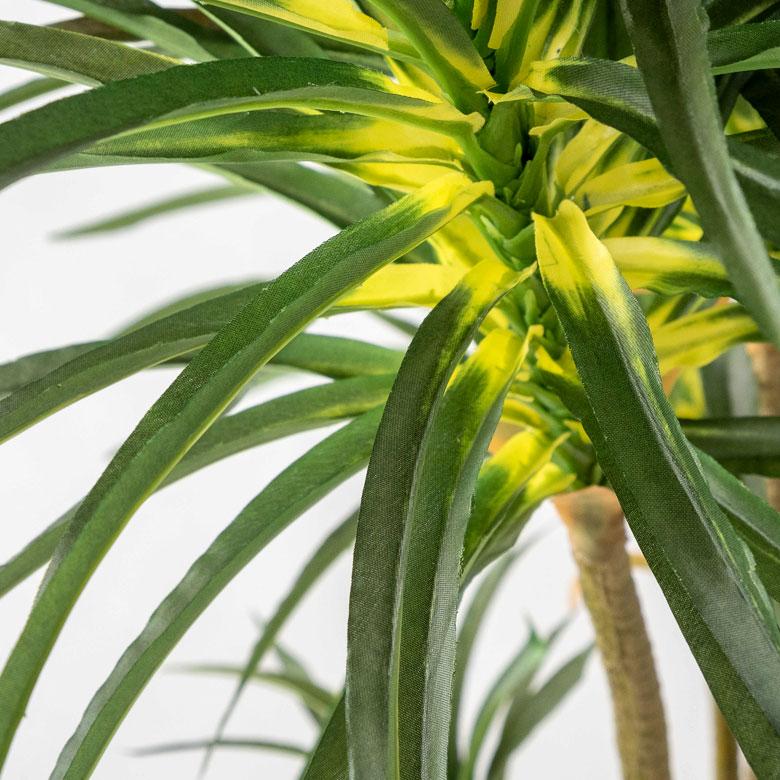 フェイクグリーン ユッカ 鉢付き 観葉植物 グリーン アーティフィシャルプランツ フェイクプランツ ポット付き ボタニカル インテリア カフェ 店舗 99091 | ブランド登録なし | 01