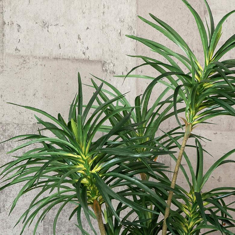 フェイクグリーン ユッカ 鉢付き 観葉植物 グリーン アーティフィシャルプランツ フェイクプランツ ポット付き ボタニカル インテリア カフェ 店舗 99091 | ブランド登録なし | 10