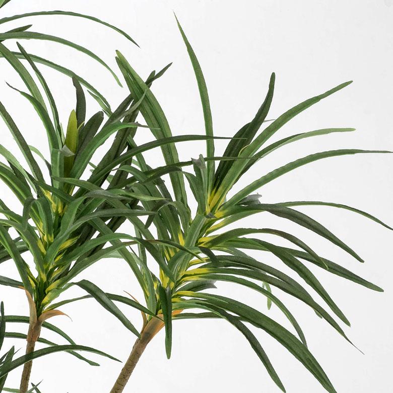 フェイクグリーン ユッカ 鉢付き 観葉植物 グリーン アーティフィシャルプランツ フェイクプランツ ポット付き ボタニカル インテリア カフェ 店舗 99091 | ブランド登録なし | 15