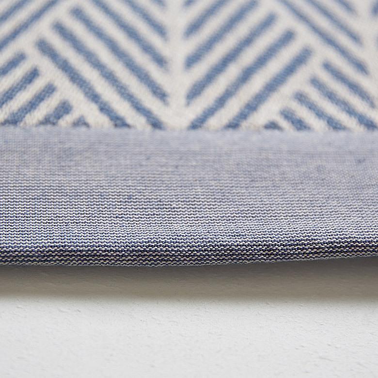 ラグ マット 185×185cm 綿 正方形 ウォッシャブル 春 夏 秋 冬 夏用 手織り 洗える コットン 通気性 ホットカーペット対応 オールシーズン 北欧 おしゃれ 99096 | HAGiHARA | 18