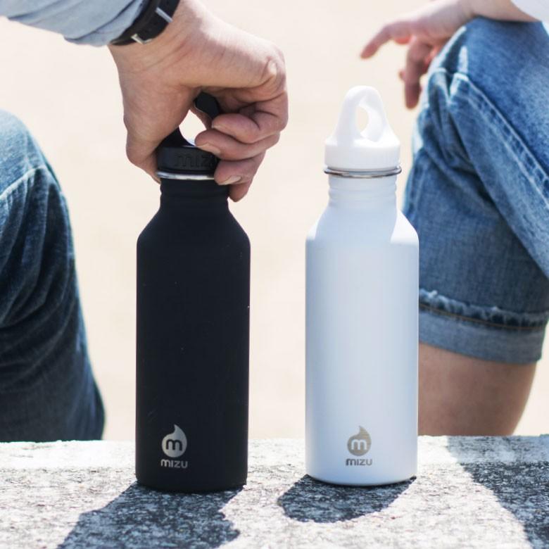 ステンレスボトル 500ml以上の530ml 水筒 ステンレス製 ボトル 軽量 シングルウォール ブラック シルバー ホワイト MIZU Party Cup キッチン用品 99500 | ブランド登録なし | 08