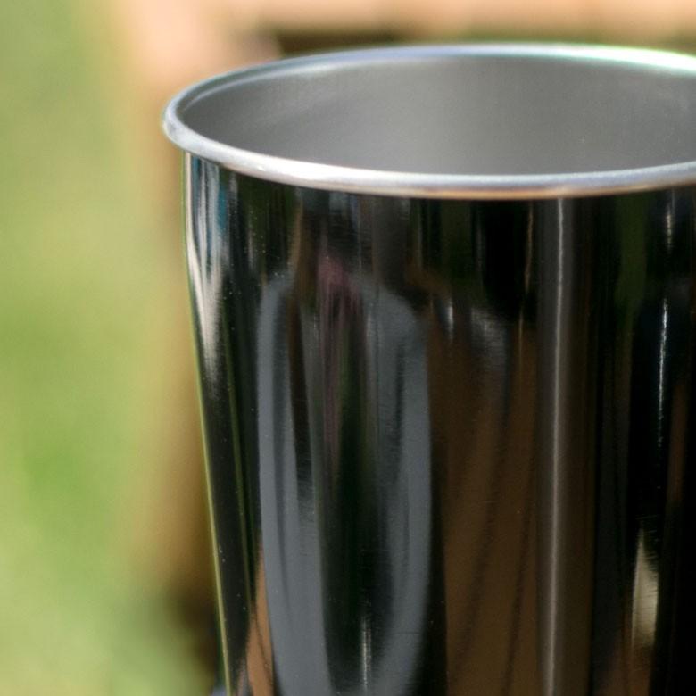 タンブラー ビアカップ コップ ステンレス製 グラス カップ 480ml ブラック シルバー キャンプグッズ BBQ おしゃれ かっこいい MIZU Party Cup キッチン 99501 | ブランド登録なし | 07