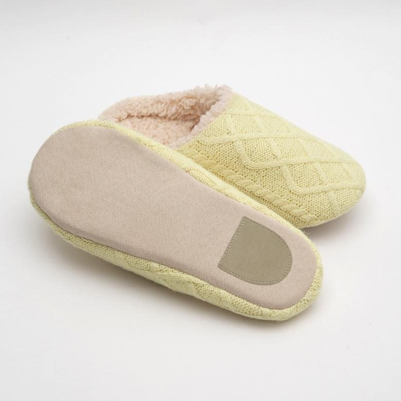 スリッパ ルームシューズ ニット 室内履き ホワイト グレー レディース メンズ シンプル 網目模様 おしゃれ 北欧 99600 | ブランド登録なし | 12