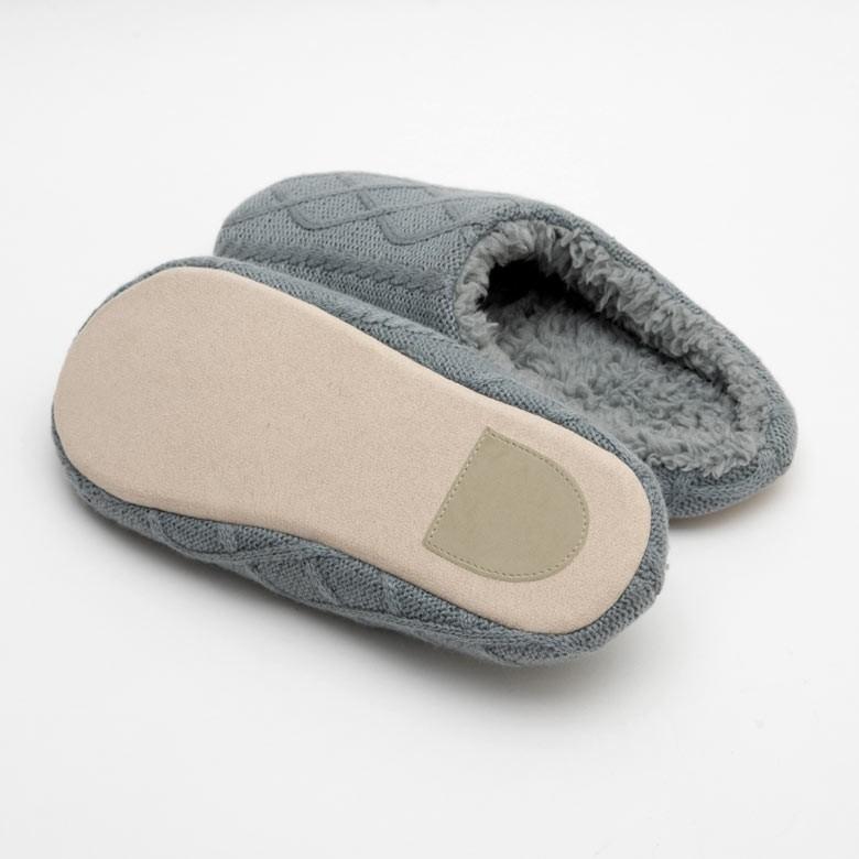 スリッパ ルームシューズ ニット 室内履き ホワイト グレー レディース メンズ シンプル 網目模様 おしゃれ 北欧 99600 | ブランド登録なし | 11