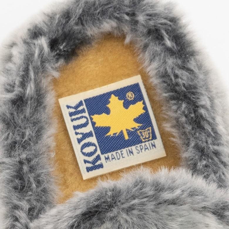 スリッパ ルームシューズ ファー サボ 室内履き サンダル 男前 ラバーソール あったか レディース ブラック ネイビー グレー 無地 S M L 99700 | ブランド登録なし | 27