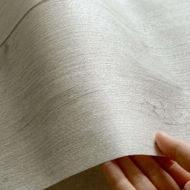 壁紙 はがせる 白木柄 ホワイト フリース壁紙  ウォールシート DIY リフォーム 補修 クロス 賃貸 おしゃれ 99901 | ブランド登録なし | 01