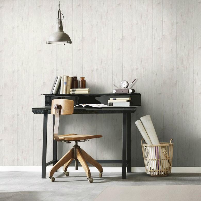 壁紙 はがせる 白木柄 ホワイト フリース壁紙  ウォールシート DIY リフォーム 補修 クロス 賃貸 おしゃれ 99901 | ブランド登録なし | 11