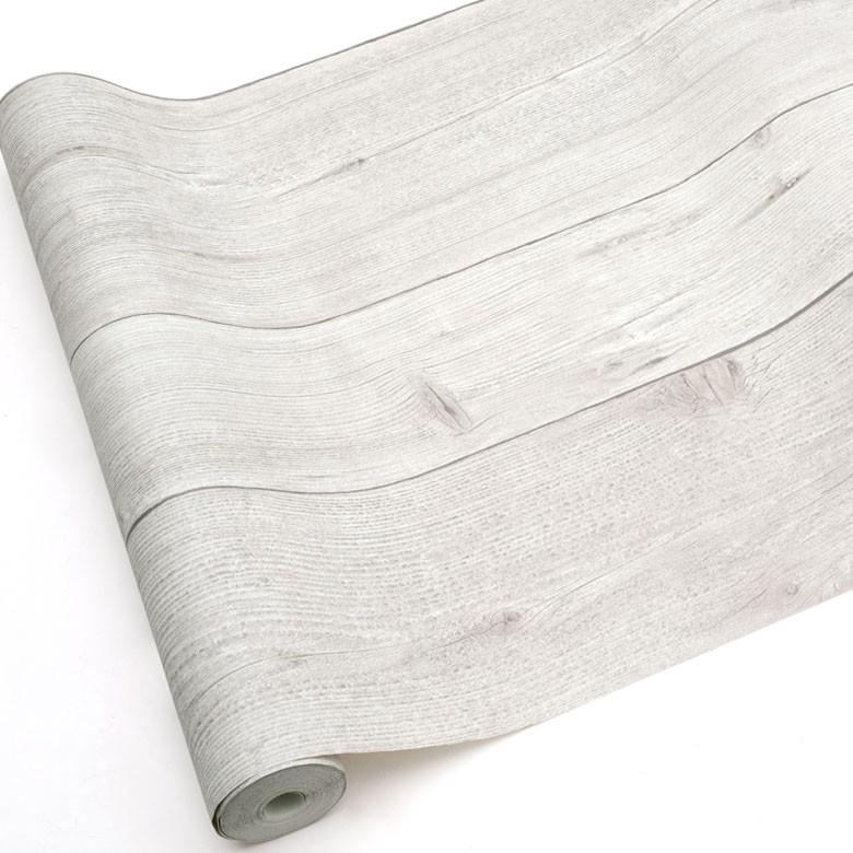 壁紙 はがせる 白木柄 ホワイト フリース壁紙  ウォールシート DIY リフォーム 補修 クロス 賃貸 おしゃれ 99901 | ブランド登録なし | 02